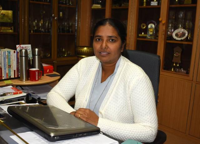 Principal Sister Shyma Jose (Deepak Sansta / HT) Principal Sister Shyma Jose (Deepak Sansta / HT)