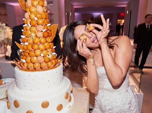 Priyanka Chopra at her bridal shower.