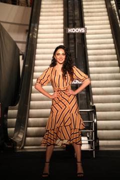 Kiara Advani at the newly launched Koovs’s first offline store.