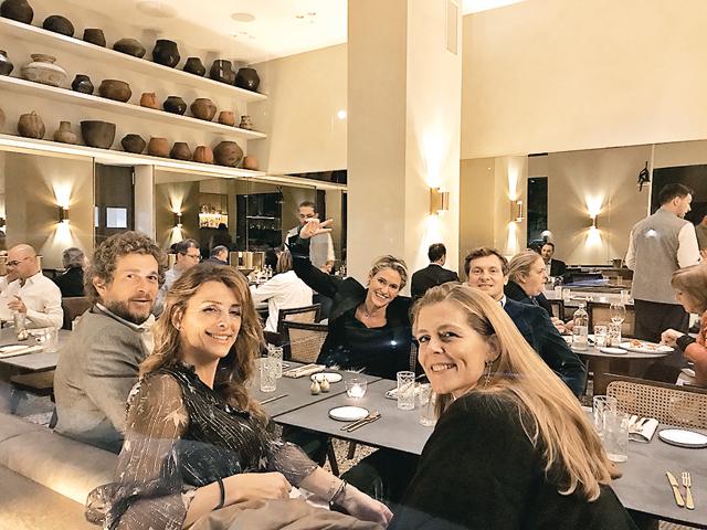 Ritu’s restaurant Cittamani is heaving with stylish Italians