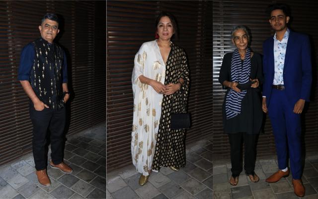 The Badhaai Ho team at the success bash. (Viral Bhayani) The Badhaai Ho team at the success bash. (Viral Bhayani)