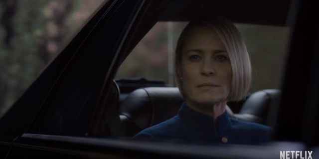 Claire Underwood says the biggest regret of her life is marrying Frank.