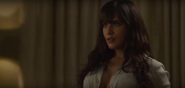 Actor Richa Chadha in a still from the web series Inside Edge.