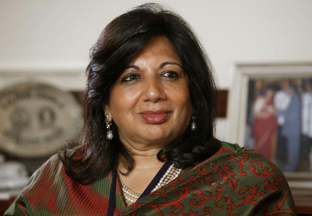 Kiran Mazumdar Shaw: Businesswoman, founder and chairperson of Biocon Limited. Kiran Mazumdar Shaw: Businesswoman, founder and chairperson of Biocon Limited.