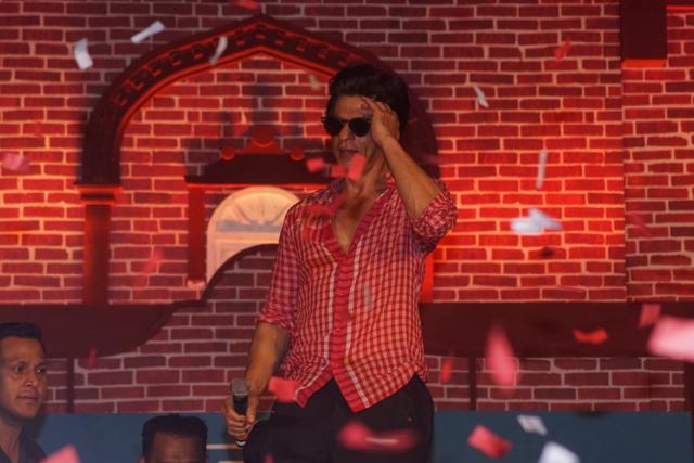 Actor Shah Rukh Khan at the launch of the trailer of his upcoming film Zero in Mumbai. (IANS) Actor Shah Rukh Khan at the launch of the trailer of his upcoming film Zero in Mumbai. (IANS)