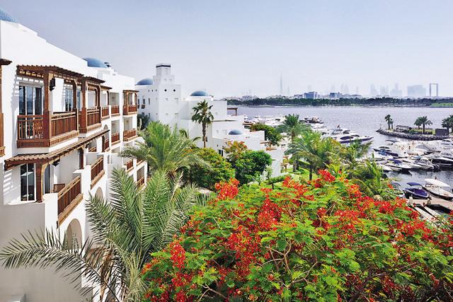 The Park Hyatt in Dubai has architecture that will remind you of Southern Europe