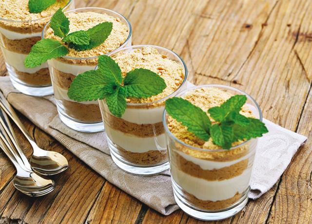 The Serradura pudding is a Macanese dessert made with Marie biscuits and cream (Shutterstock) The Serradura pudding is a Macanese dessert made with Marie biscuits and cream (Shutterstock)