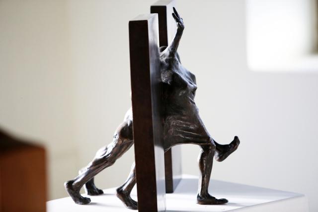 A picture taken at the Museum of Modern Art in Kuwait City. (AFP) A picture taken at the Museum of Modern Art in Kuwait City. (AFP)