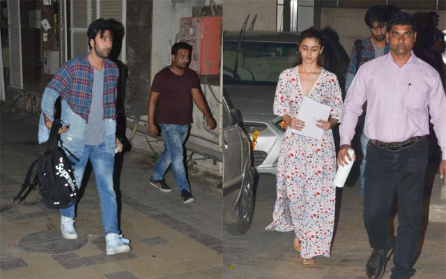 Ranbir and Alia resume work on their film Brahmastra (Viral Bhayani) Ranbir and Alia resume work on their film Brahmastra (Viral Bhayani)