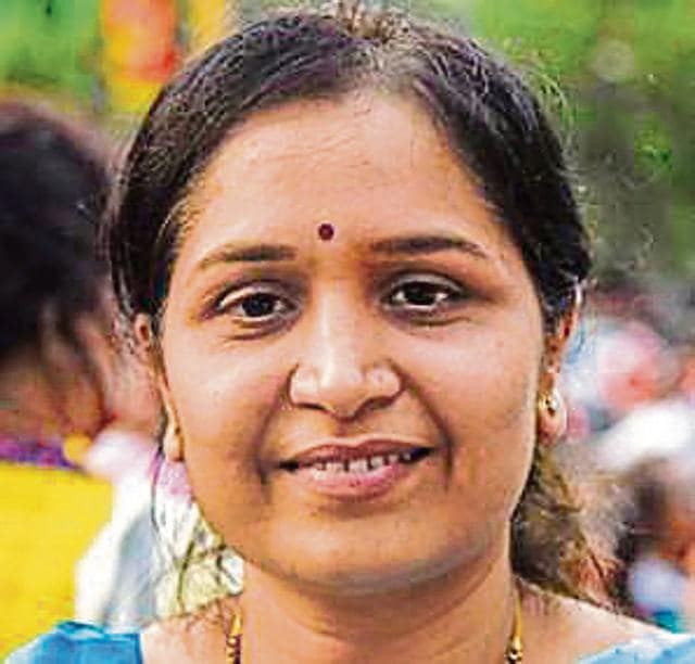 Archana Musale, BJP corporator (SANKET WANKHADE/HT PHOTO) Archana Musale, BJP corporator (SANKET WANKHADE/HT PHOTO)