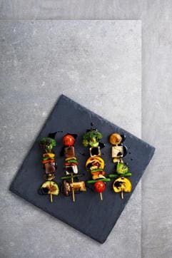 Veg Yakitori. (Kampai Restaurant) Veg Yakitori. (Kampai Restaurant)