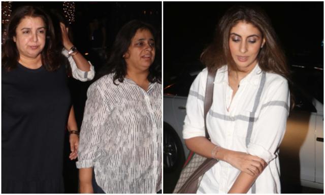 Shweta Bachchan Nanda and Farah Khan at BKC, Mumbai. Shweta Bachchan Nanda and Farah Khan at BKC, Mumbai.