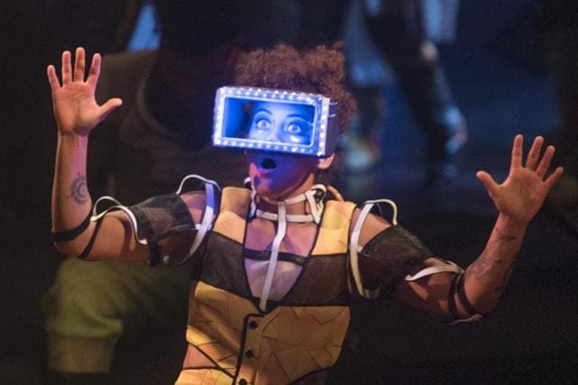 Several acts combined theatricality and acrobatic skills in the style of Cirque du Soleil shows worldwide. (Pratik Chorge / HT Photo)