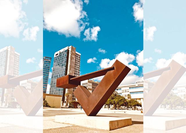 The city of Tel Aviv is a piece of art, and so is the art museum (Siddhartth Mahajan ) The city of Tel Aviv is a piece of art, and so is the art museum (Siddhartth Mahajan )