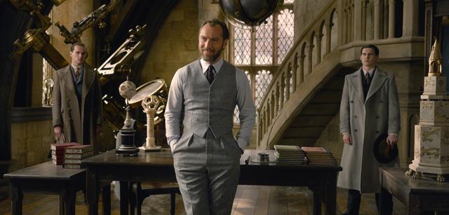 Jude Law plays Jude Law in Fantastic Beasts: The Crimes of Grindelwald. (AP) Jude Law plays Jude Law in Fantastic Beasts: The Crimes of Grindelwald. (AP)