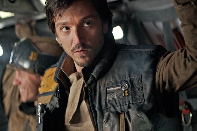 Diego Luna as Cassian Andor in Rogue One: A Star Wars Story. Diego Luna as Cassian Andor in Rogue One: A Star Wars Story.