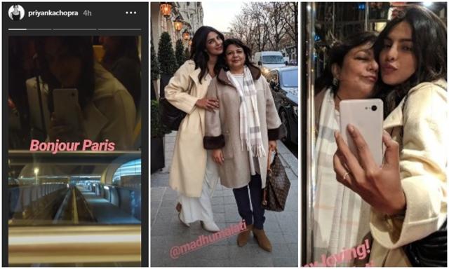 Priyanka Chopra posted these pictures as her Instagram stories today. (Instagram)