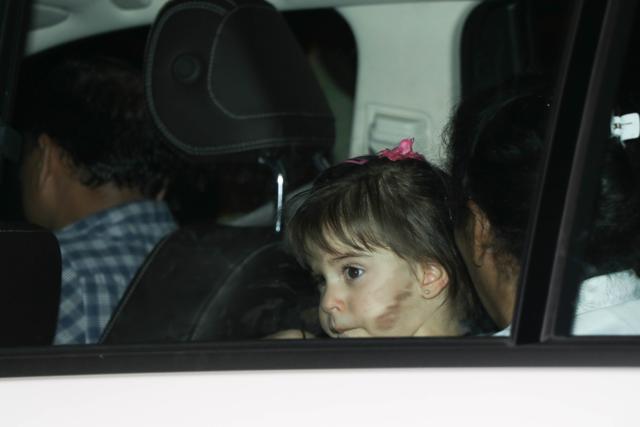 Karan Johar’s daughter Roohi at the birthday party. (Viral Bhayani) Karan Johar’s daughter Roohi at the birthday party. (Viral Bhayani)