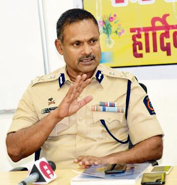 RK Padmanabhan, commissioner of police, Pimpri-Chinchwad. (HT PHOTO) RK Padmanabhan, commissioner of police, Pimpri-Chinchwad. (HT PHOTO)
