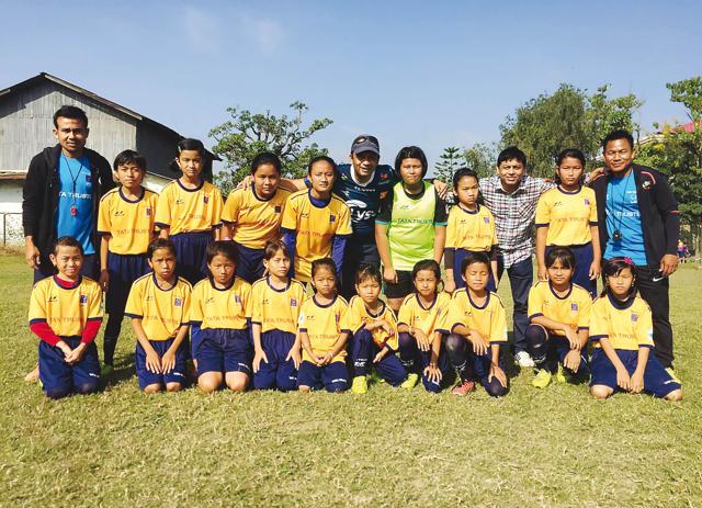 The team at Eastern Sporting Union in Imphal, Manipur (Amit Mane) The team at Eastern Sporting Union in Imphal, Manipur (Amit Mane)