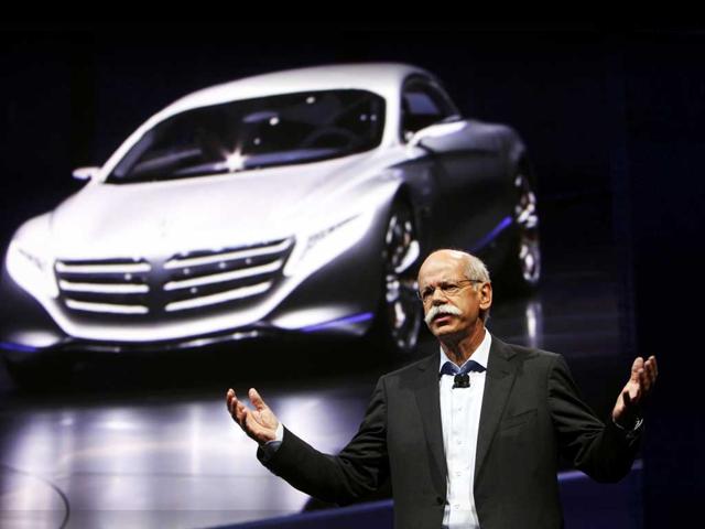 Daimler CEO Dieter Zetsche (File photo) Daimler CEO Dieter Zetsche (File photo)