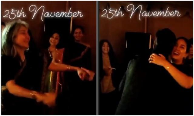 Pictures from Mira Rajput’s video clips as Insta stories. Pictures from Mira Rajput’s video clips as Insta stories.