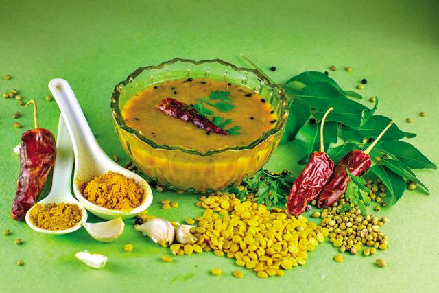 Sambhar is made with tuvar dal, which is a classic Western Indian dal (Shutterstock) Sambhar is made with tuvar dal, which is a classic Western Indian dal (Shutterstock)