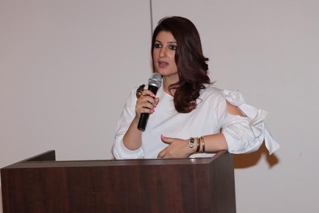Twinkle Khanna at an event Break Barriers in Mumbai. (Instagram)