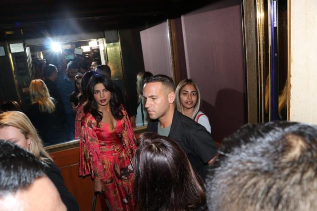 Priyanka Chopra spotted at JW Marriott hotel. (Viral Bhayani) Priyanka Chopra spotted at JW Marriott hotel. (Viral Bhayani)