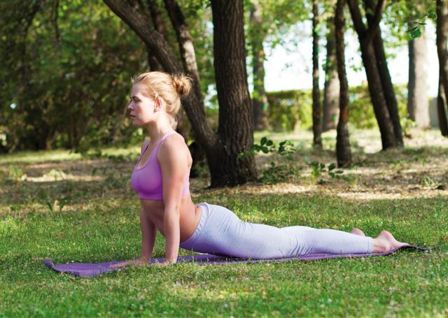 The Cobra asana relaxes your spine (Shutterstock) The Cobra asana relaxes your spine (Shutterstock)