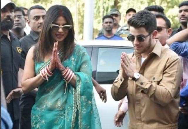 Priyanka Chopra with Nick Jonas wedding took place over the weekend. (Viral Bhayani)