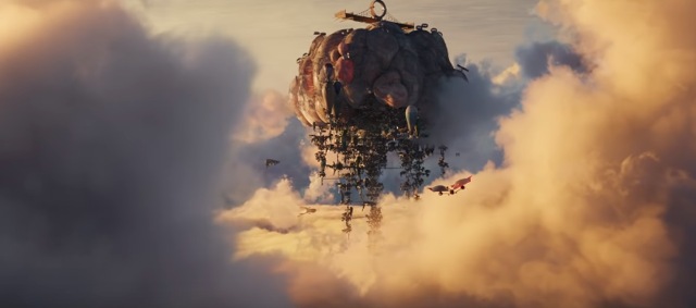 Mortal Engines has a delightfully weird Steampunk design.
