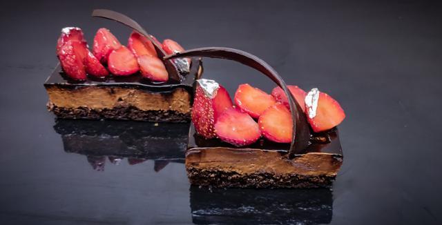 Nayantara Thomas’ Chocolate Strawberry Delice Nayantara Thomas’ Chocolate Strawberry Delice