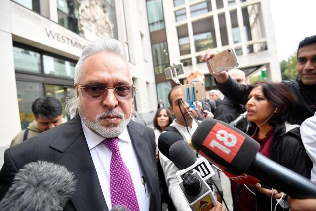 Vijay Mallya leaves Westminster Magistrates Court in London. (REUTERS) Vijay Mallya leaves Westminster Magistrates Court in London. (REUTERS)