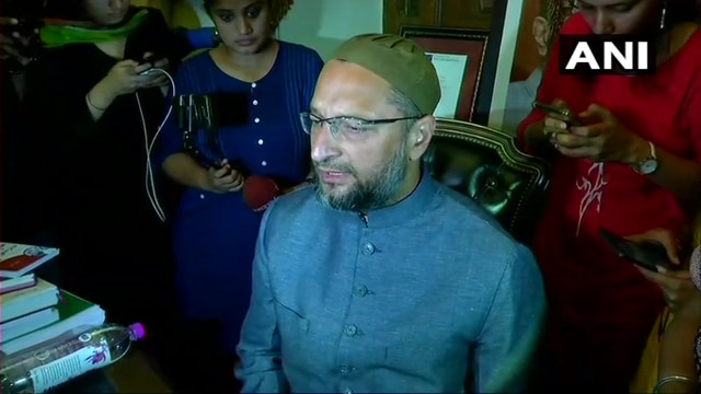 AIMIM president Asaduddin Owaisi (ANI/Twitter)