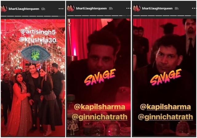 Bharti Singh shared these pictures and video clips on Instagram.