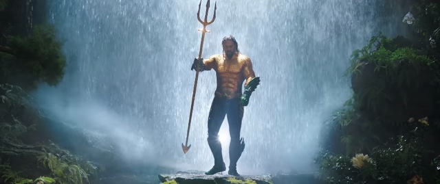 Aquaman: Jason Momoa plays the reluctant hero.