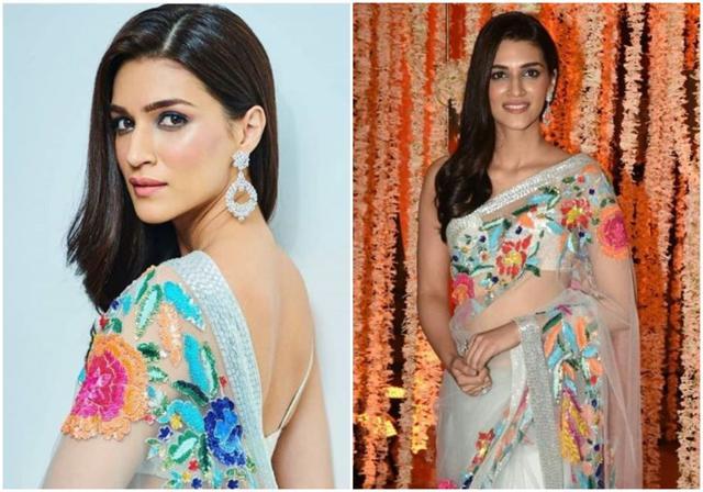 Kriti Sanon in her Dinesh Vijan wedding get-up. Kriti Sanon in her Dinesh Vijan wedding get-up.