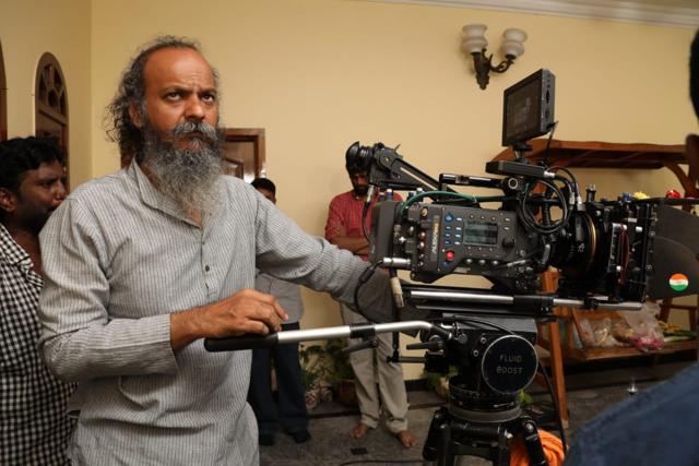 Cinematographer Nirav Shah at the #Thala59 puja ceremony. Cinematographer Nirav Shah at the #Thala59 puja ceremony.