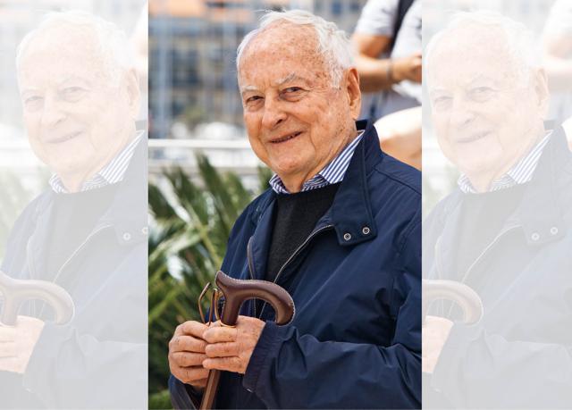 James Ivory sporting a walking cane and a warm smile, is now a sprightly 90 James Ivory sporting a walking cane and a warm smile, is now a sprightly 90