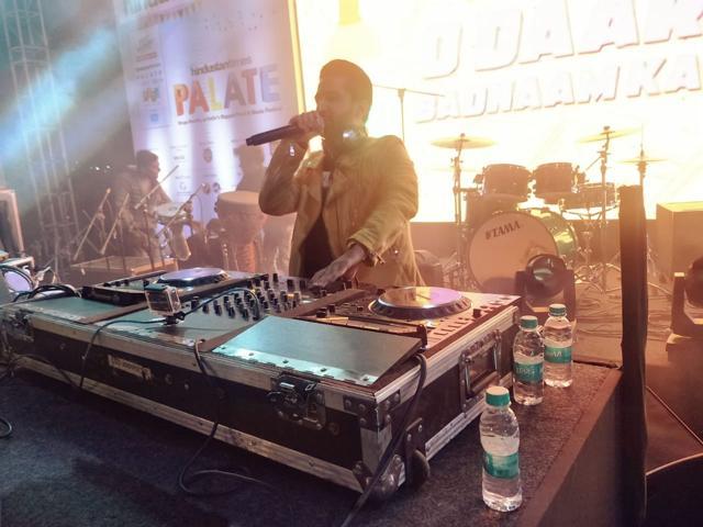 DJ NYK at Hindustan Times Palate Fest. DJ NYK at Hindustan Times Palate Fest.