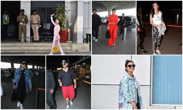 Airport diaries: Alia Bhatt, Anushka Sharma, Kriti Sanon, Parineeti Chopra, Arjun Kapoor and Sonam Kapoor. Airport diaries: Alia Bhatt, Anushka Sharma, Kriti Sanon, Parineeti Chopra, Arjun Kapoor and Sonam Kapoor.