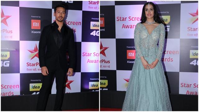 Tiger Shroff and Shraddha Kapoor were at Star Screen Awards 2018. Tiger Shroff and Shraddha Kapoor were at Star Screen Awards 2018.