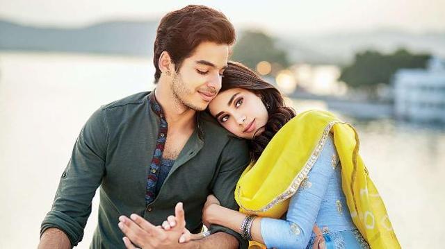 Ishaan and Janhvi in Dhadak. Ishaan and Janhvi in Dhadak.
