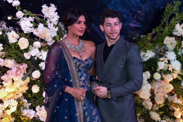 Ranveer Singh and Deepika Padukone twin in black as the attend Priyanka  Chopra - Nick Jonas' Bollywood reception