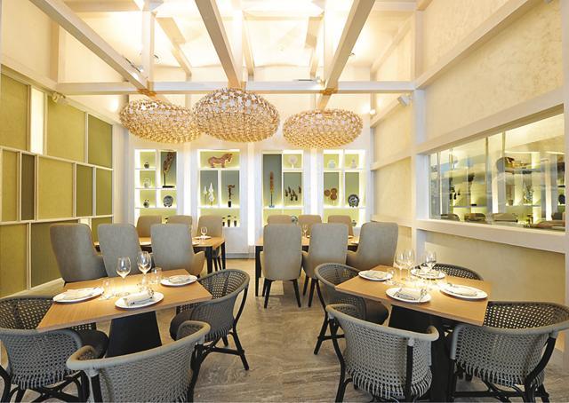 Paste has a modern fine-dining set up Paste has a modern fine-dining set up