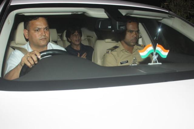 SRK at the Zero screening. (Viral Bhayani) SRK at the Zero screening. (Viral Bhayani)