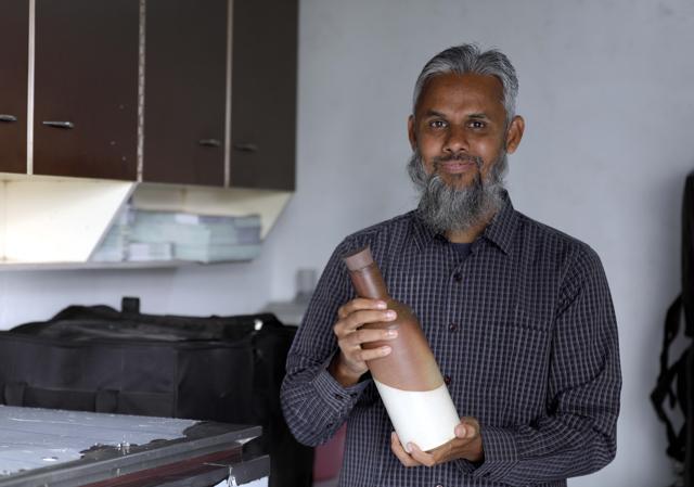 Akil Patel, co-founder, Indian Zebu (Rahul Raut/HT PHOTO)