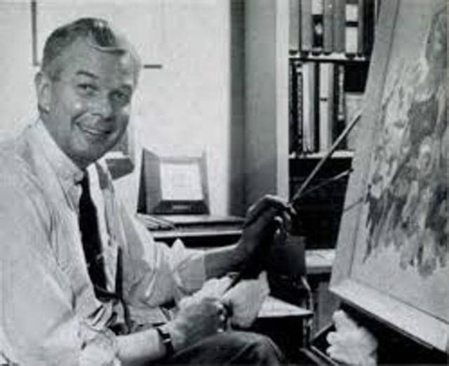 Rockwell submits sketches of Santa to Coca Cola for use in their Christmas ads, but they stick with their artist, Haddon Sundblom. He creates the iconic Santa figure we know today, dressed in the colours of Coke — red and white. The legend goes that if you look closely you’ll see that he resembles, more than any previous vision of Santa, Haddon Sundblom himself. Rockwell submits sketches of Santa to Coca Cola for use in their Christmas ads, but they stick with their artist, Haddon Sundblom. He creates the iconic Santa figure we know today, dressed in the colours of Coke — red and white. The legend goes that if you look closely you’ll see that he resembles, more than any previous vision of Santa, Haddon Sundblom himself.