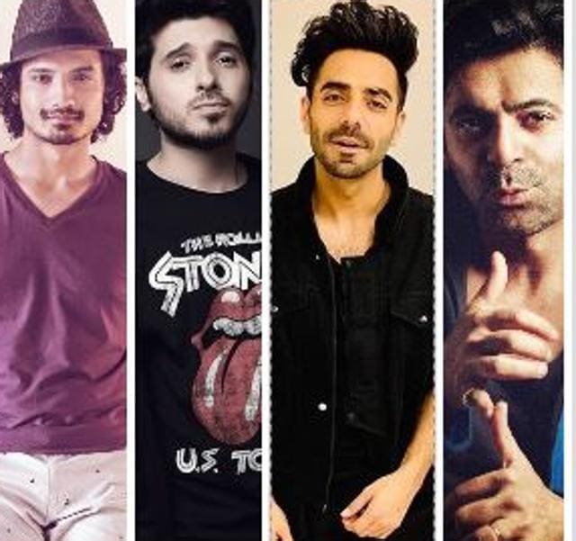 Priyanshu Painyuli, Divyendu Sharma, Aparshakti Khurana and Sunil Grover.